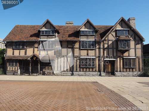 Image of Shakespeare birthplace in Stratford upon Avon