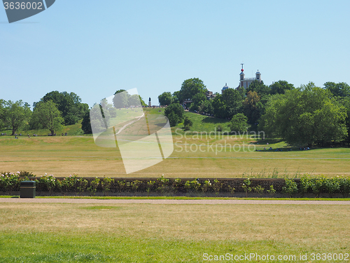 Image of Royal Observatory hill in London