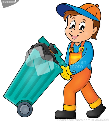 Image of Garbage collector theme image 1