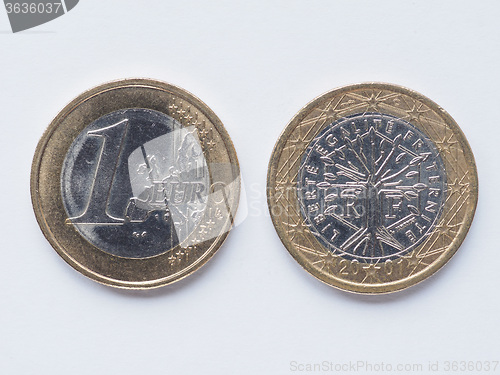 Image of French 1 Euro coin