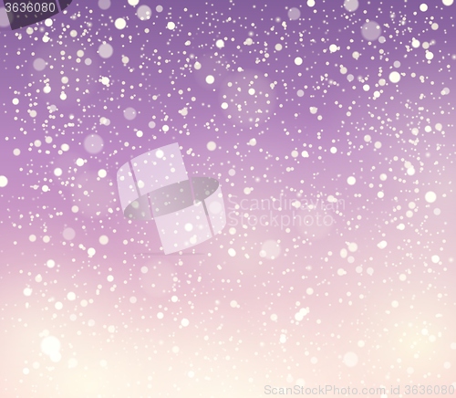 Image of Abstract snow theme background 5