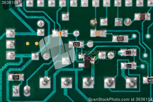 Image of Electronic Circuit Board