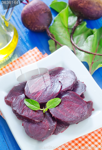 Image of beet on plate