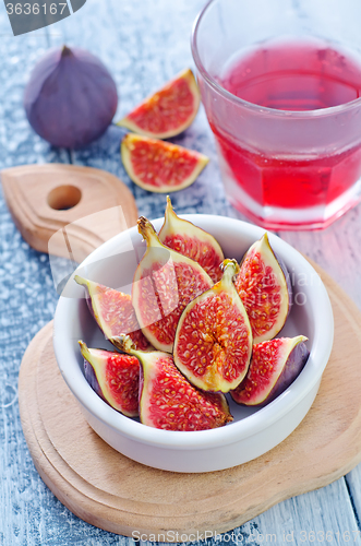 Image of figs and juice