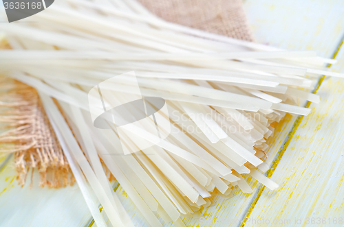 Image of rice noodles