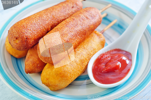 Image of corndogs