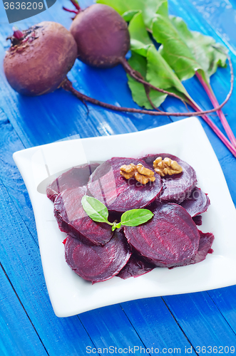 Image of beet on plate