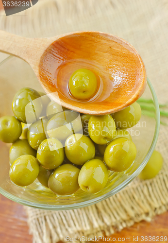 Image of green olives