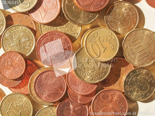 Image of Euro coins