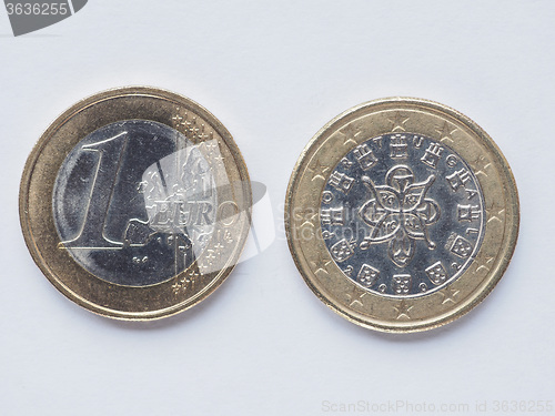 Image of Portuguese 1 Euro coin