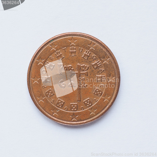 Image of Portuguese 5 cent coin