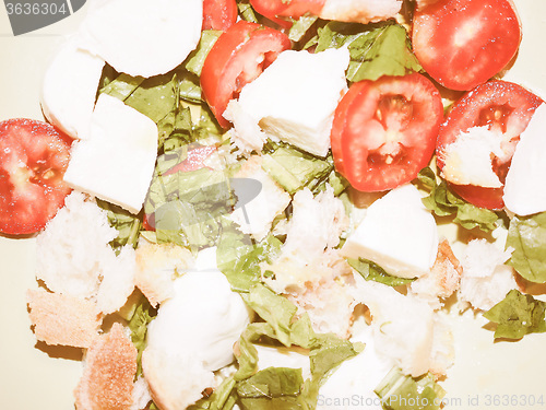Image of Retro looking Tomato salad