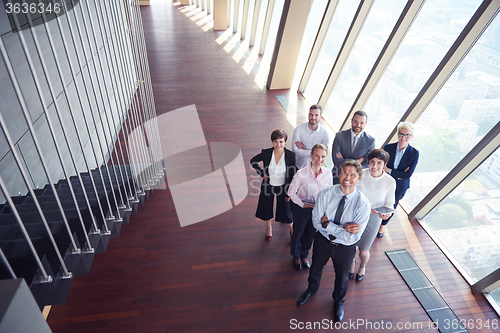 Image of diverse business people group