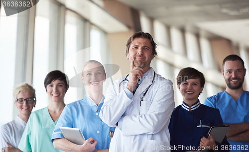 Image of group of medical staff at hospital