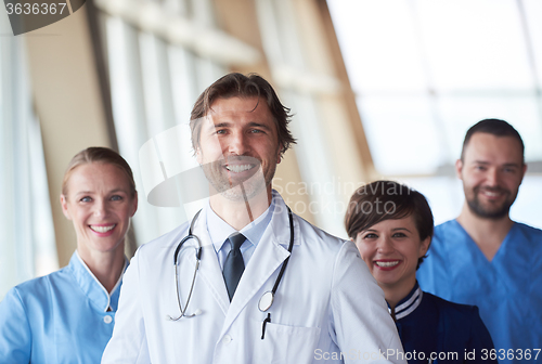 Image of group of medical staff at hospital