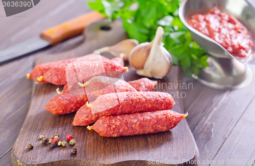 Image of sausages