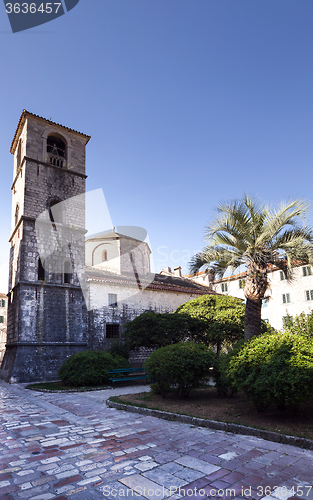 Image of old city  Montenegro