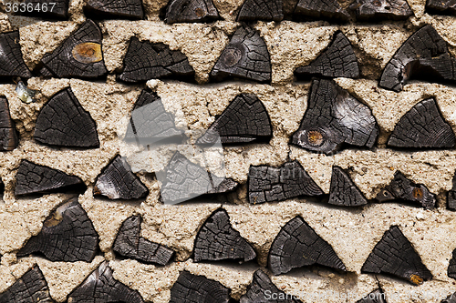 Image of   the building wall  
