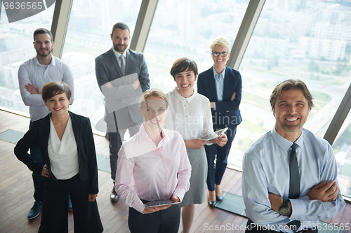 Image of diverse business people group