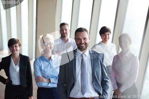 Image of diverse business people group