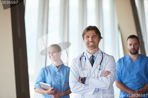 Image of group of medical staff at hospital