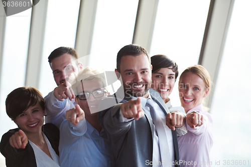 Image of diverse business people group