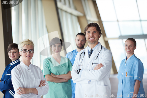 Image of group of medical staff at hospital