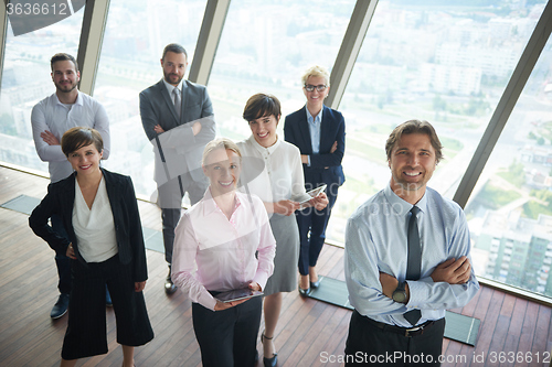 Image of diverse business people group