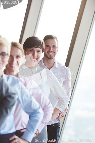 Image of diverse business people group