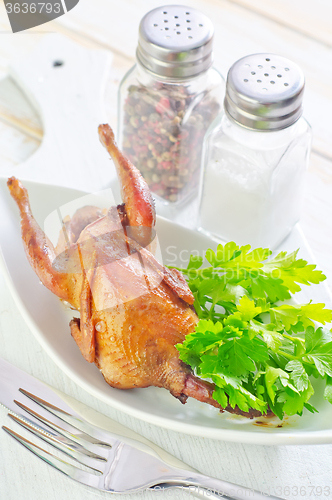 Image of baked quail