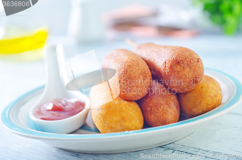 Image of corndogs