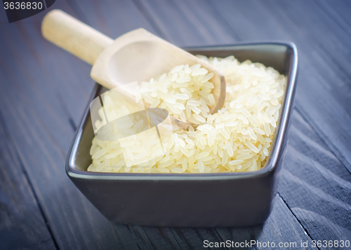 Image of raw rice