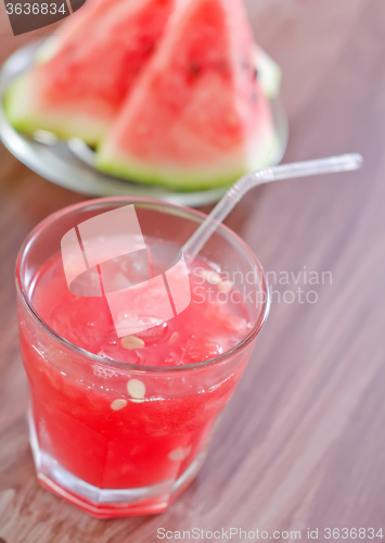 Image of watermelon smoothie