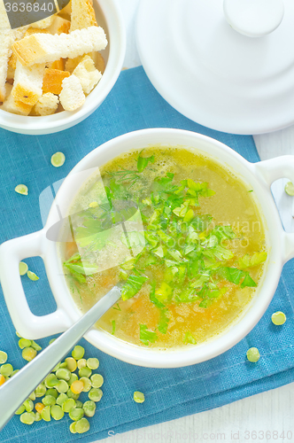 Image of pea soup