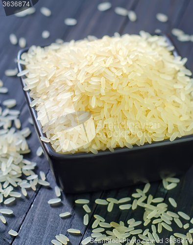 Image of raw rice