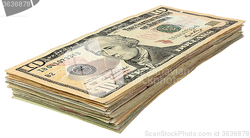 Image of Stack of dollars banknotes_10