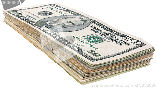 Image of Stack of dollars banknotes_50