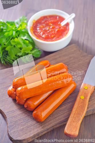 Image of sausages