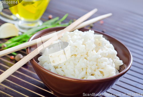 Image of boiled rice