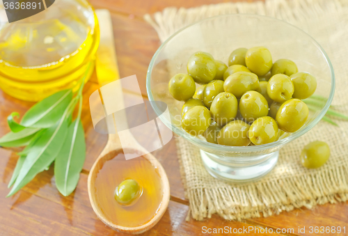 Image of green olives
