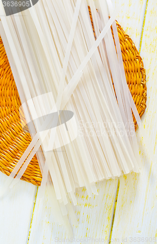 Image of rice noodles