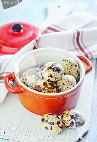 Image of quail eggs