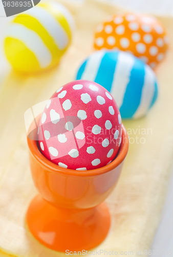 Image of easter eggs