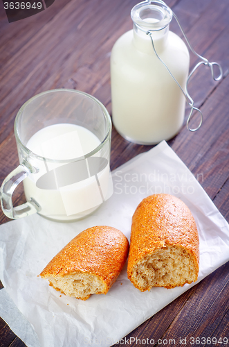 Image of milk and bread