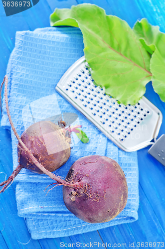 Image of raw beet