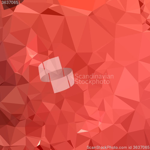 Image of American Rose Red Abstract Low Polygon Background