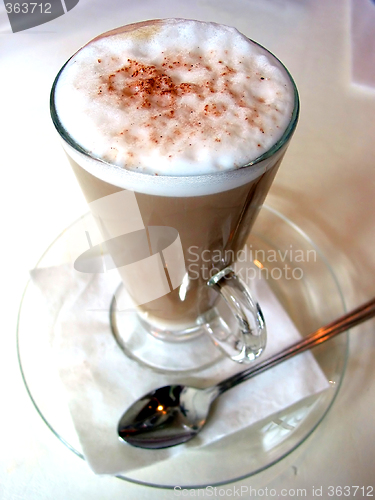 Image of Latte, closup