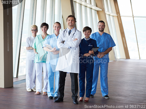 Image of group of medical staff at hospital