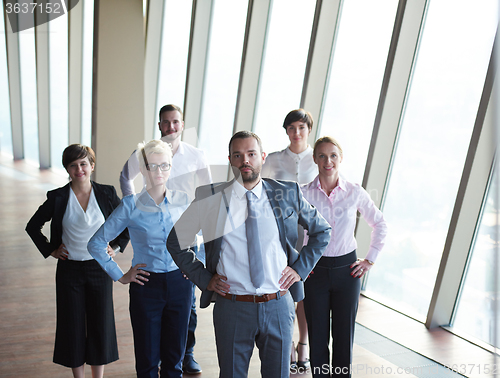 Image of diverse business people group