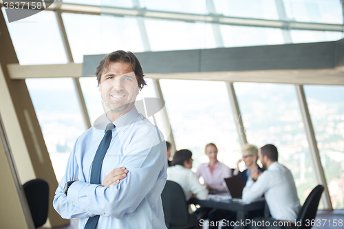 Image of portrait of handosme business man